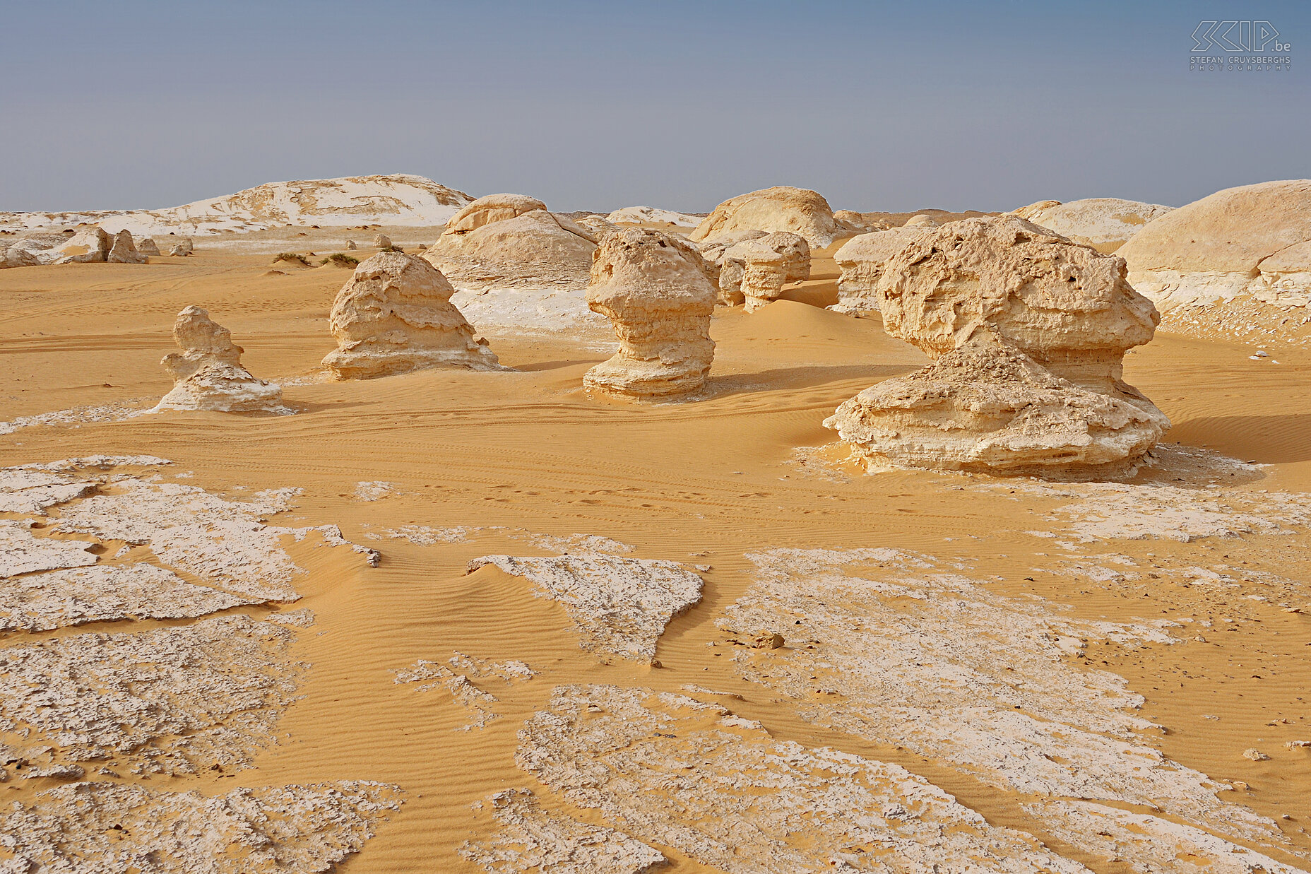 Old White Desert  Stefan Cruysberghs